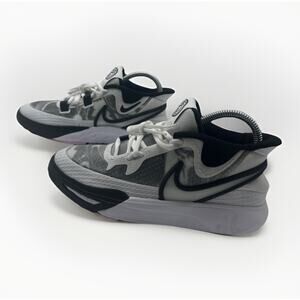 Nike Kyrie 8 GO White-Black DQ8076-101 NIB Size 5Y Youth Sneaker Pink Bottom